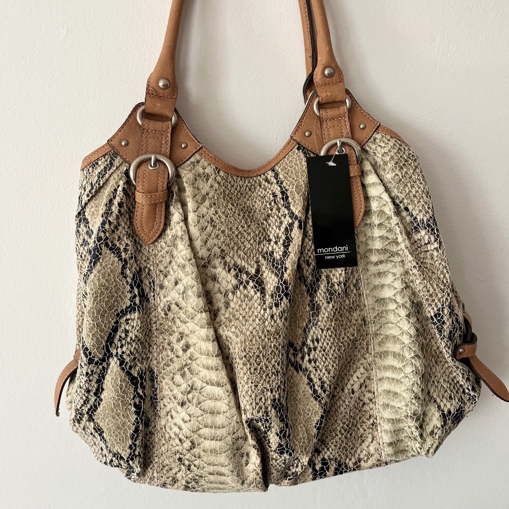 MONDANI New York vintage handbag purse tote NWT